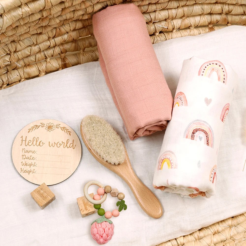 Swaddle Blanket Gift Set